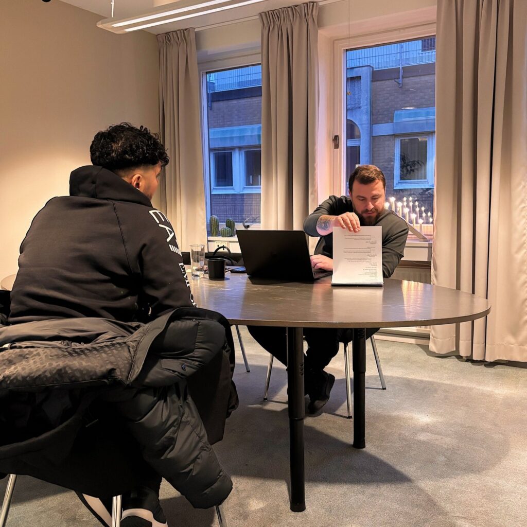 Samarbete - Intervjuer på gång. 