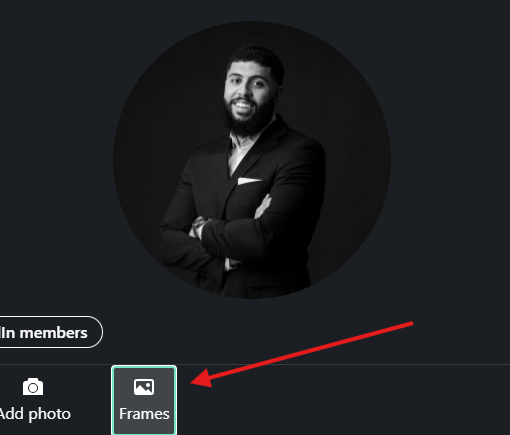 Vart man hittar "open to work" på LinkedIn.